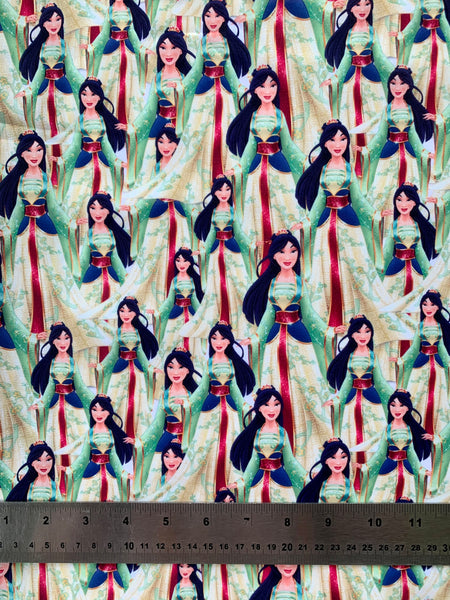 Offcut Mulan Polycotton Fabric