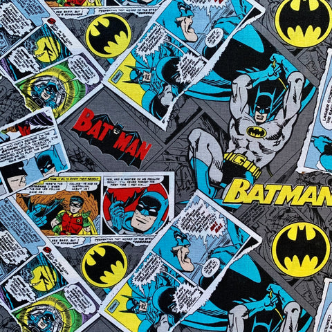 Batman Comic Fabric