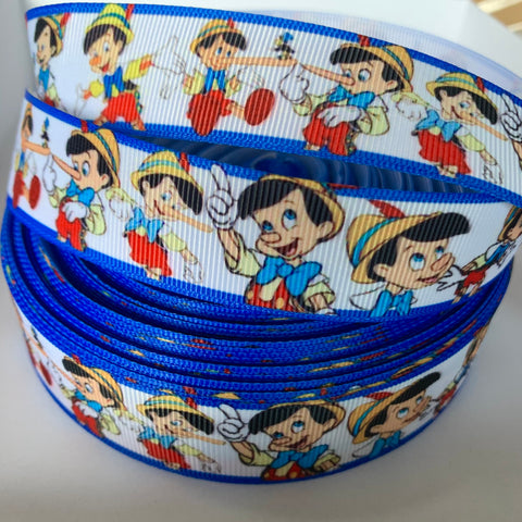 Pinocchio Grosgrain Ribbon