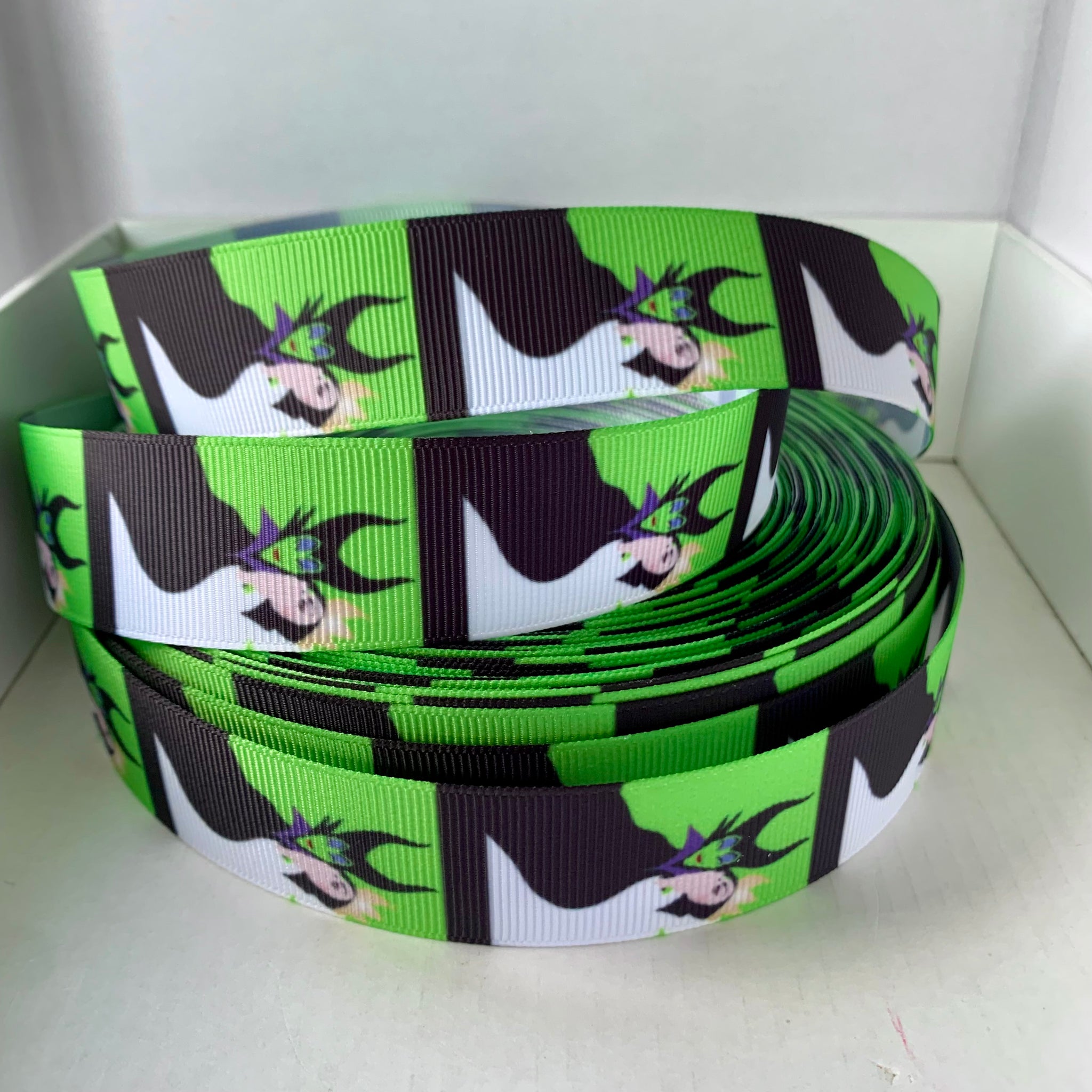 Maleficent Sleeping beauty Grosgrain Ribbon