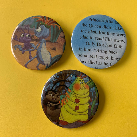 Real Tough Bugs Story Badges