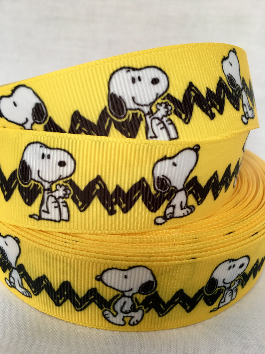 Snoopy Grosgrain Ribbon – Mabel and Roo