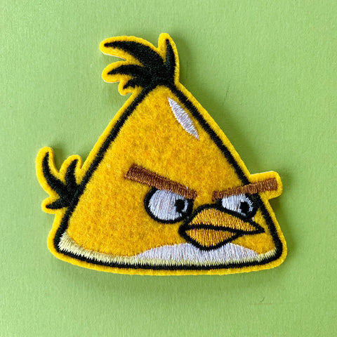 Angry Birds Canary Embroidered Patch