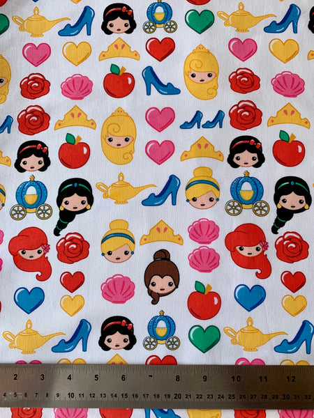 Disney Princess Emojis Fabric