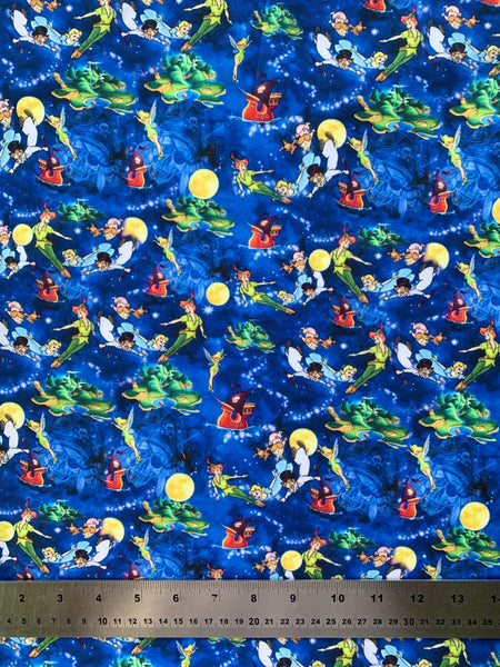 Offcut Peter Pan Polycotton Fabric