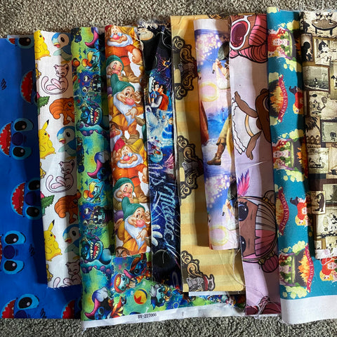 Fabric Scrap Bundle #45