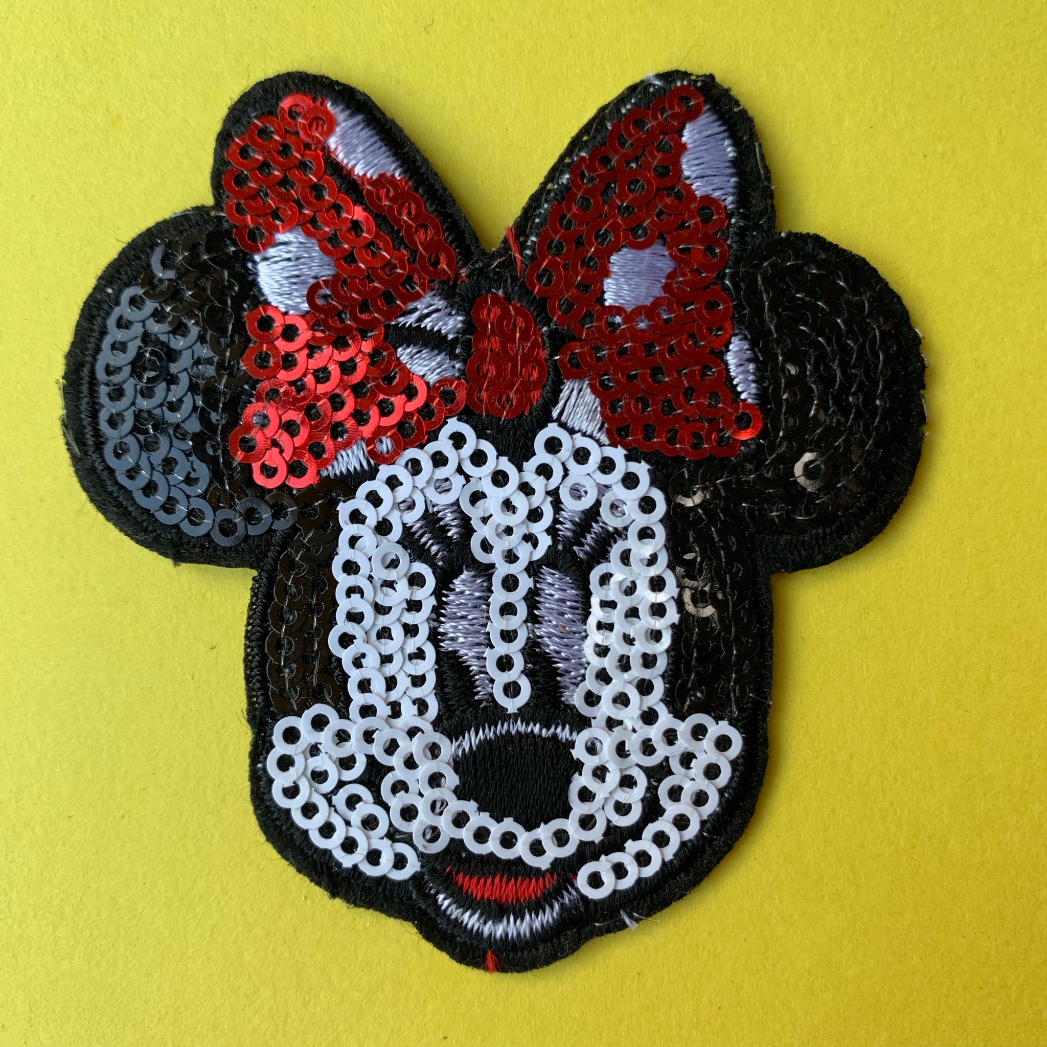 Sequin Minie Embroidered Patch