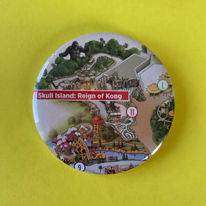 Skull Island Park Map Badge