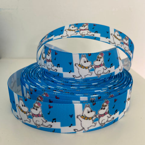 Moomin Grosgrain Ribbon