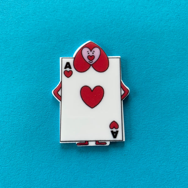 Playing Card Flat Back