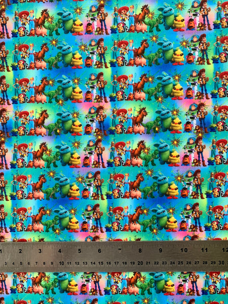 Toy Story Polycotton Fabric