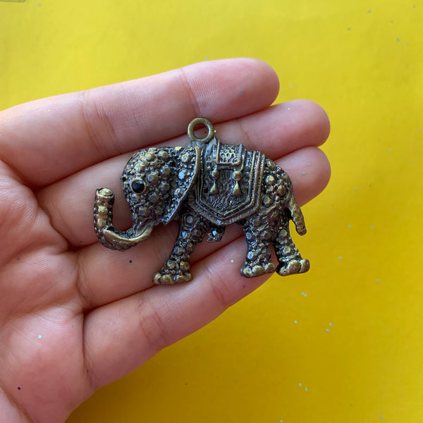 CLEARANCE Metal Elephant Charm