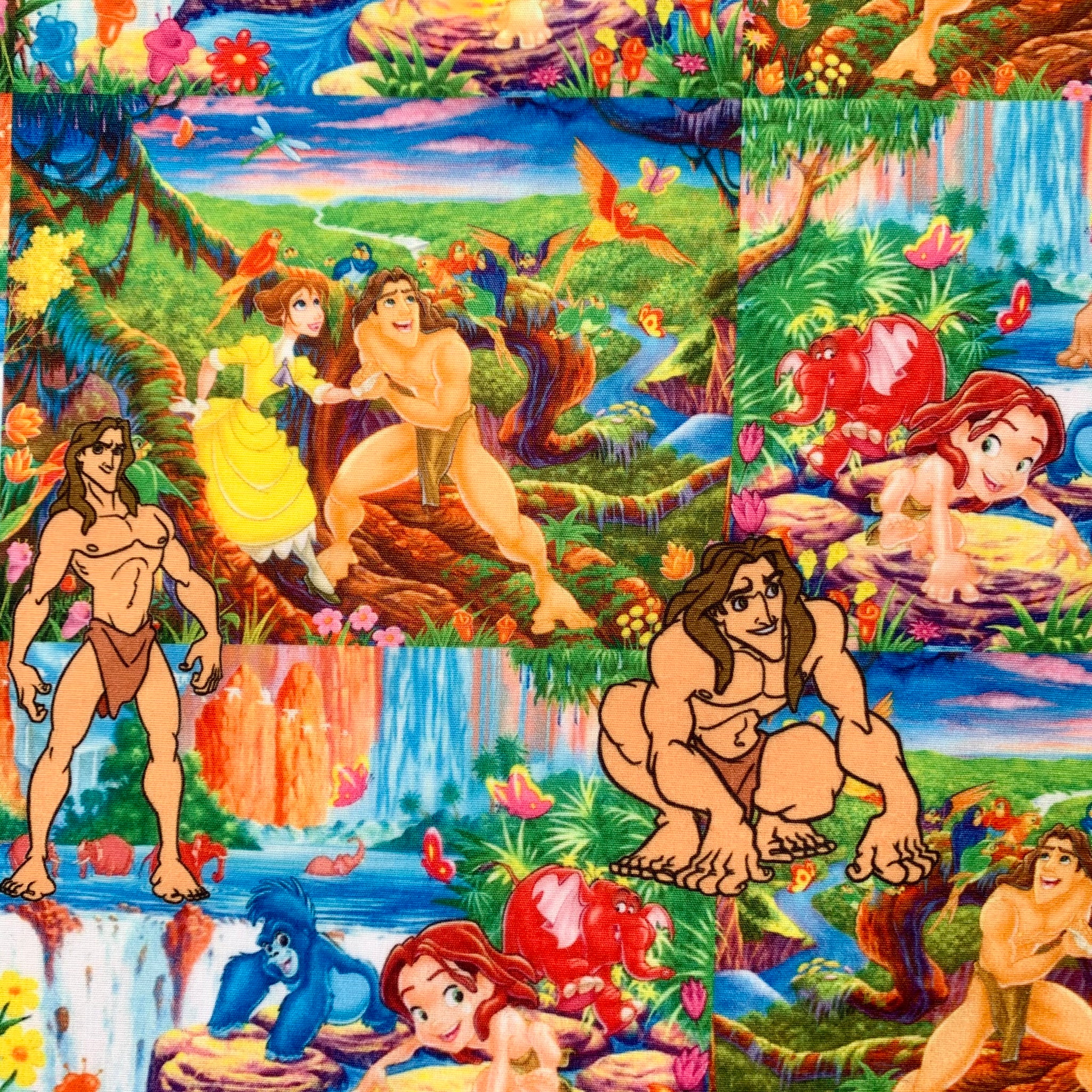 Tarzan Polycotton Fabric