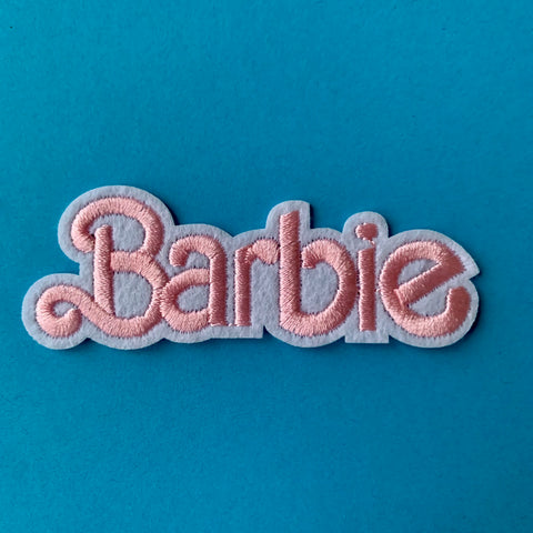 Barbie Embroidered Patch