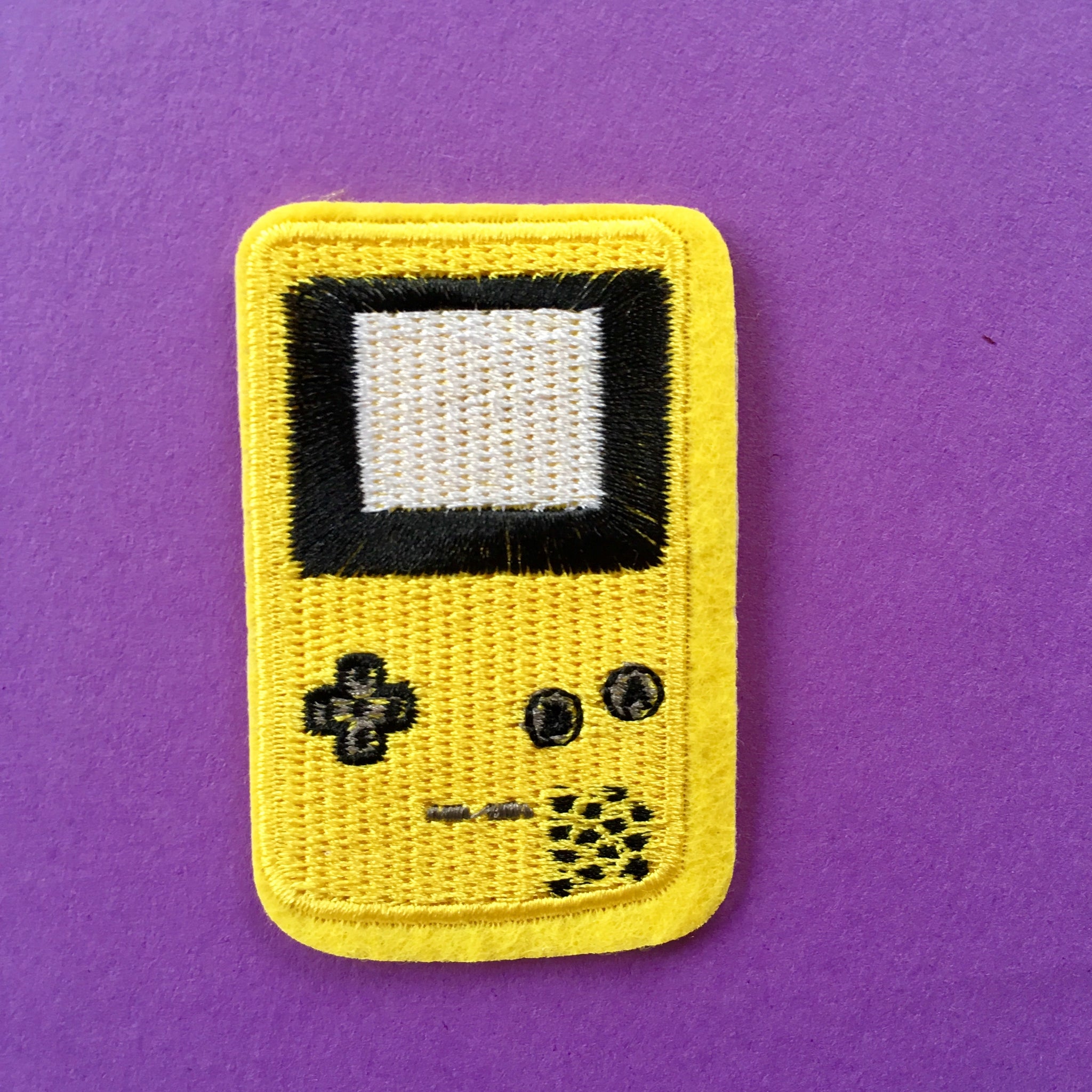 Gameboy Embroidered Patch