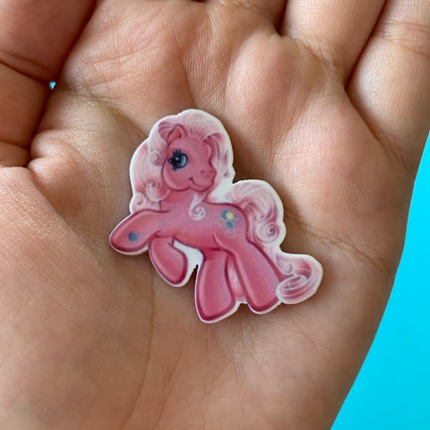 Pinkie Pony Flat Back