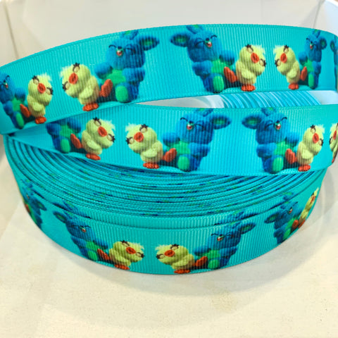 Ducky and Bunny Grosgrain Ribbon