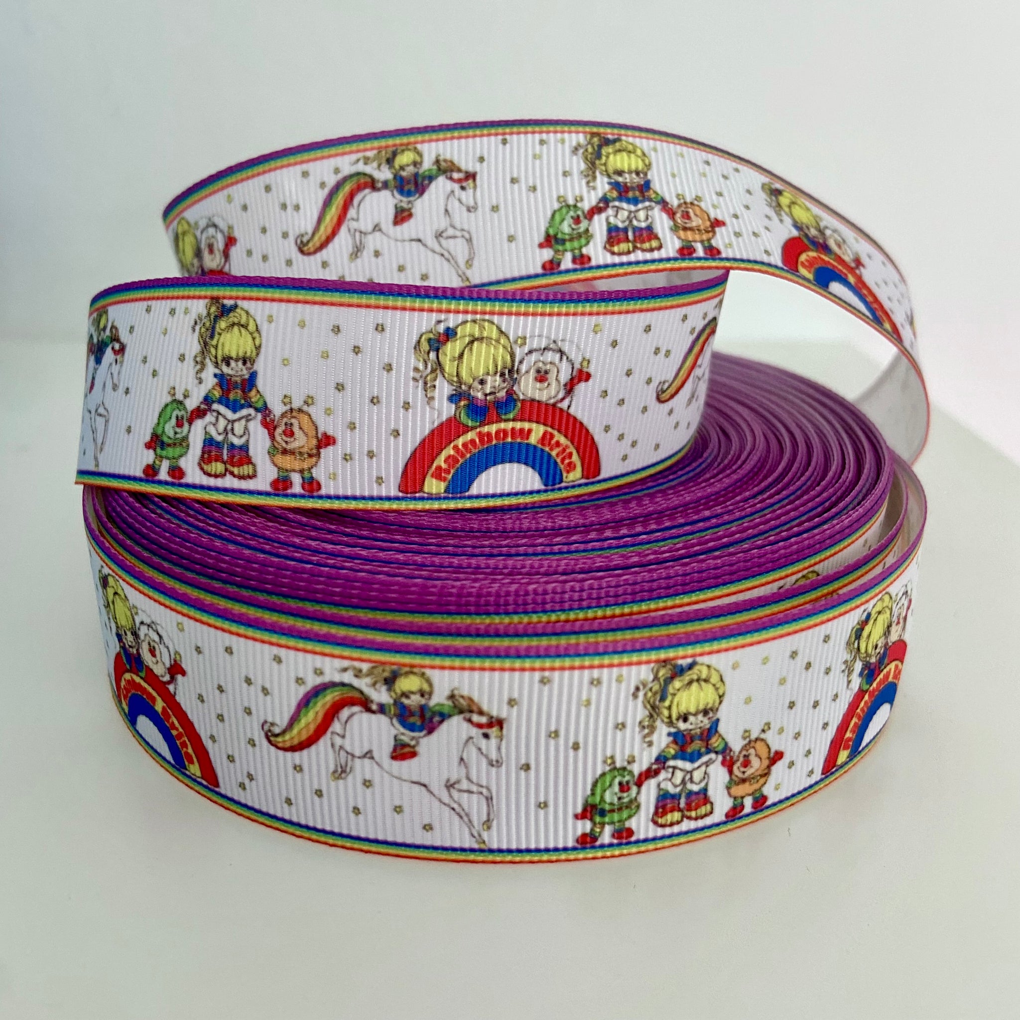 Rainbow Brite Grosgrain Ribbon