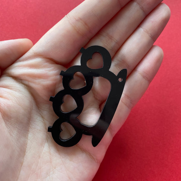 CLEARANCE Knuckle Duster Charm