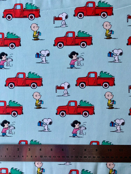 Snoopy Christmas Fabric