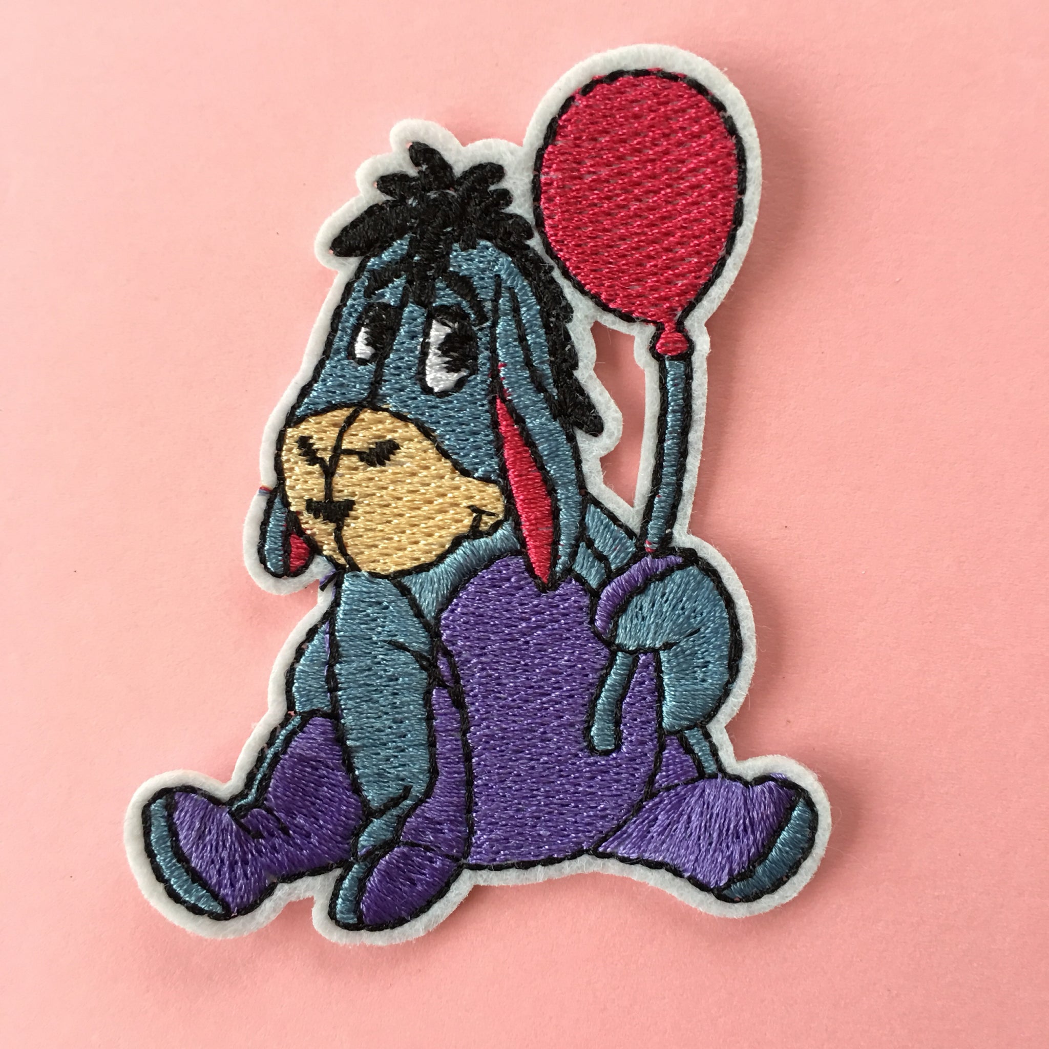 Eeyore Embroidered Patch