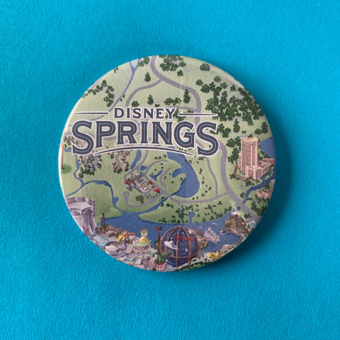 Disney Springs Park Map Pocket Mirror