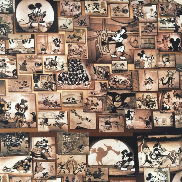 Steamboat Willie Fabric