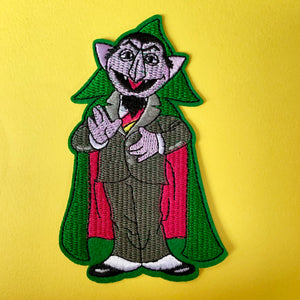 Count Von Count Embroidered Patch