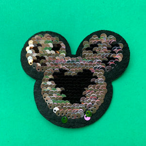 Reversible Sequin Mickey Patch