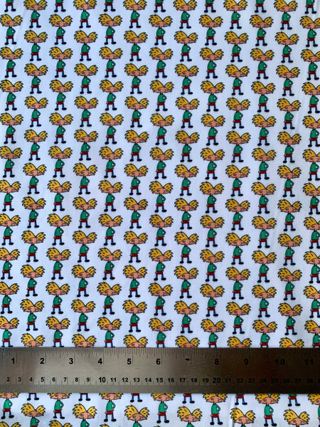 Hey Arnold Polycotton Fabric