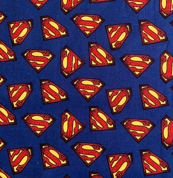 Superman Logo Fabric