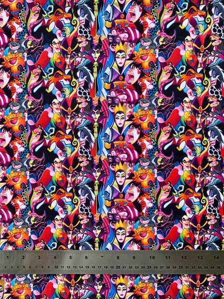 Villains Polycotton Fabric