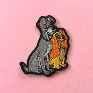 Lady and Tramp Embroidered Patch