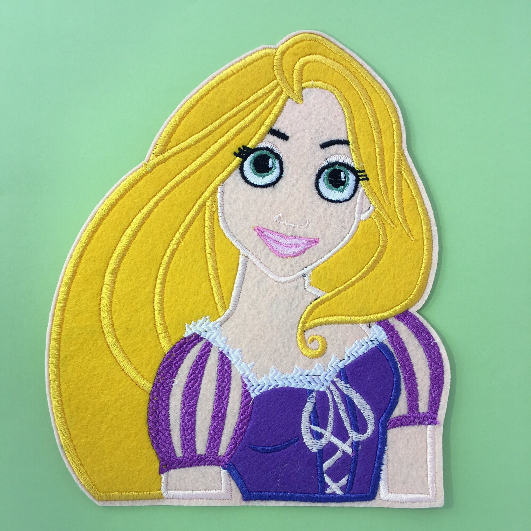 Large Rapunzel Embroidered Patch