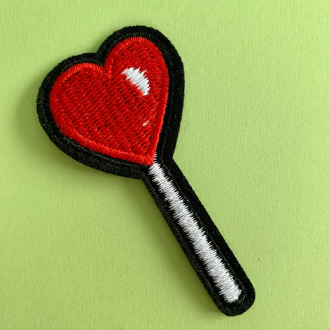 Lollipop Embroidered Patch