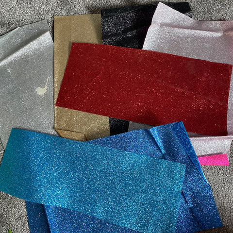 SECONDS Glitter Crafting Sheet Bundle