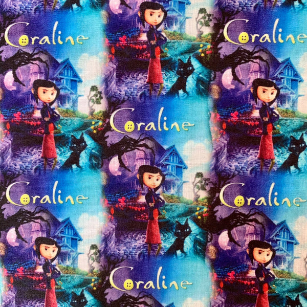 Offcut Coraline Polycotton Fabric