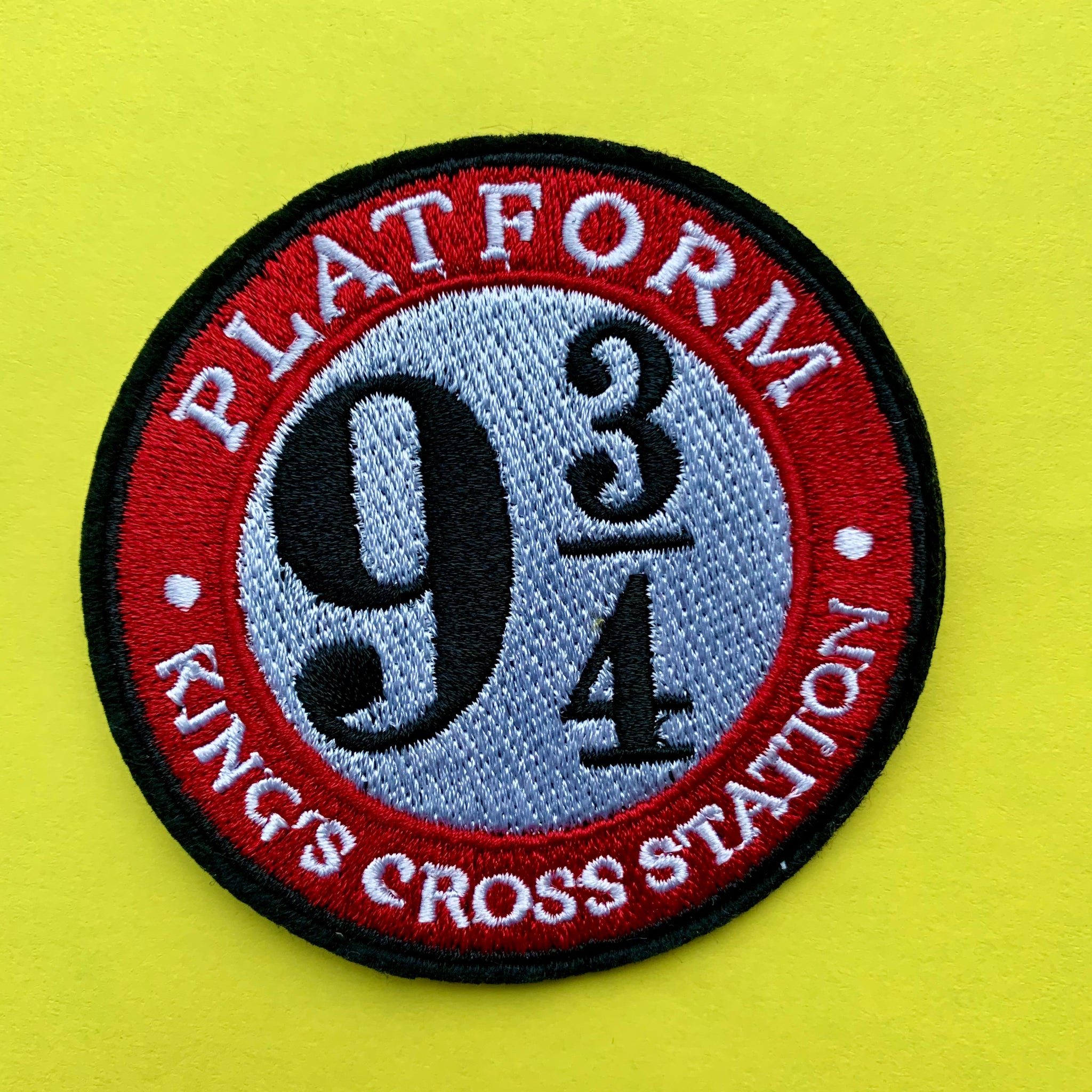 Platform 9 3/4  Embroidered Patch