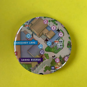 Hollywood Studios Park Map Badge