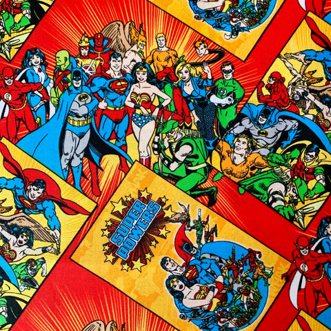 DC Superhero Fabric