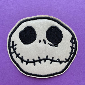 Jack Skellington Embroidered Patch