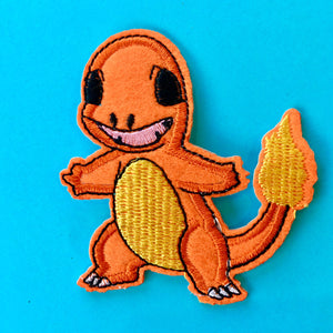 Charmander Embroidered Patch