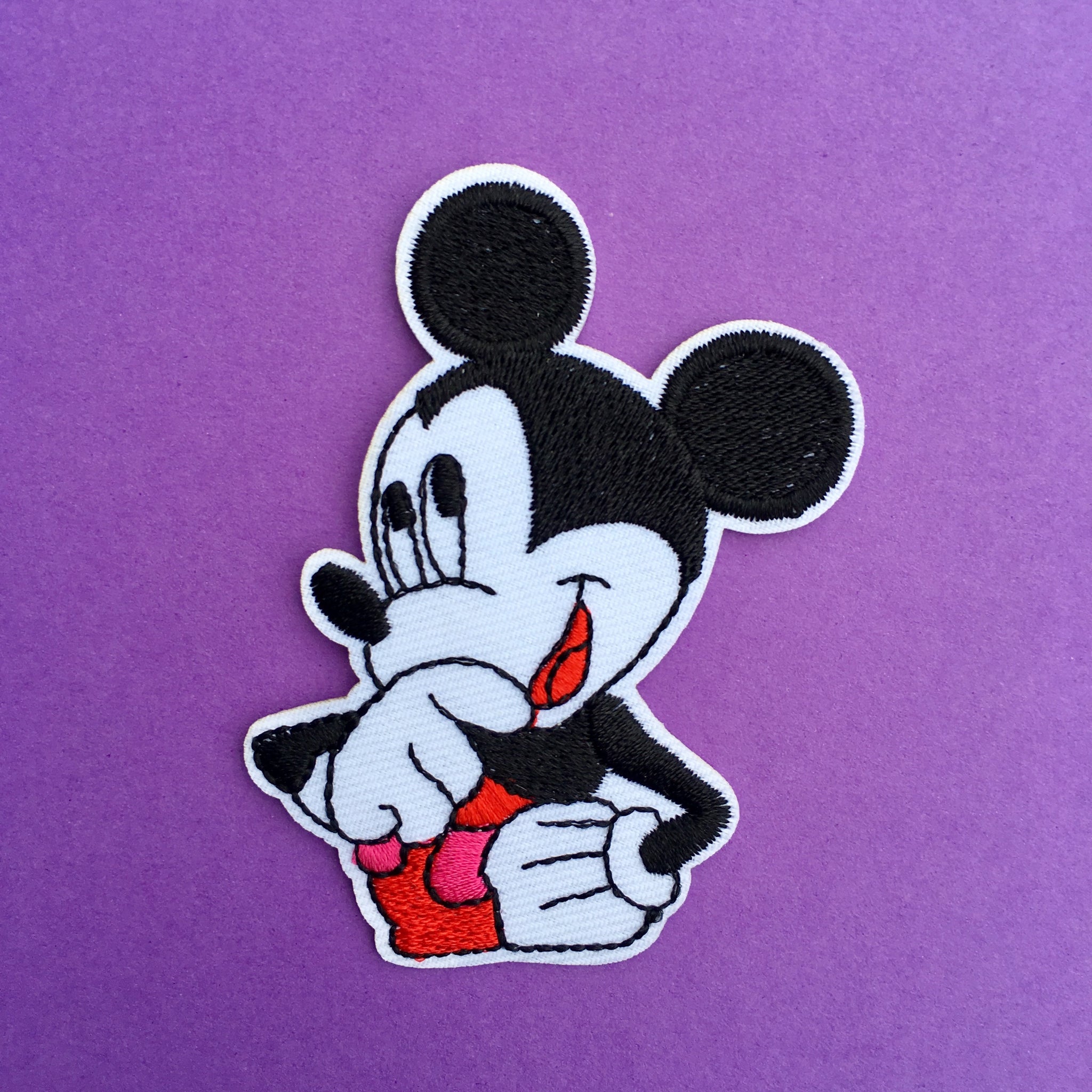 Mickey Embroidered Patch