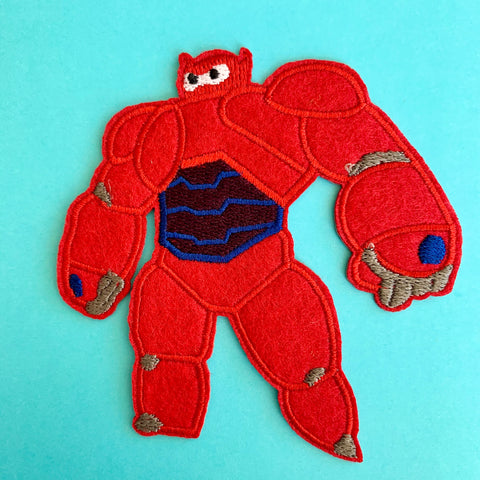 Baymax Armour  Embroidered Patch