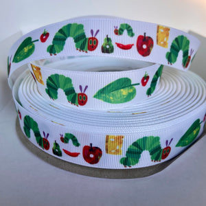 Hungry Caterpillar Food Grosgrain Ribbon