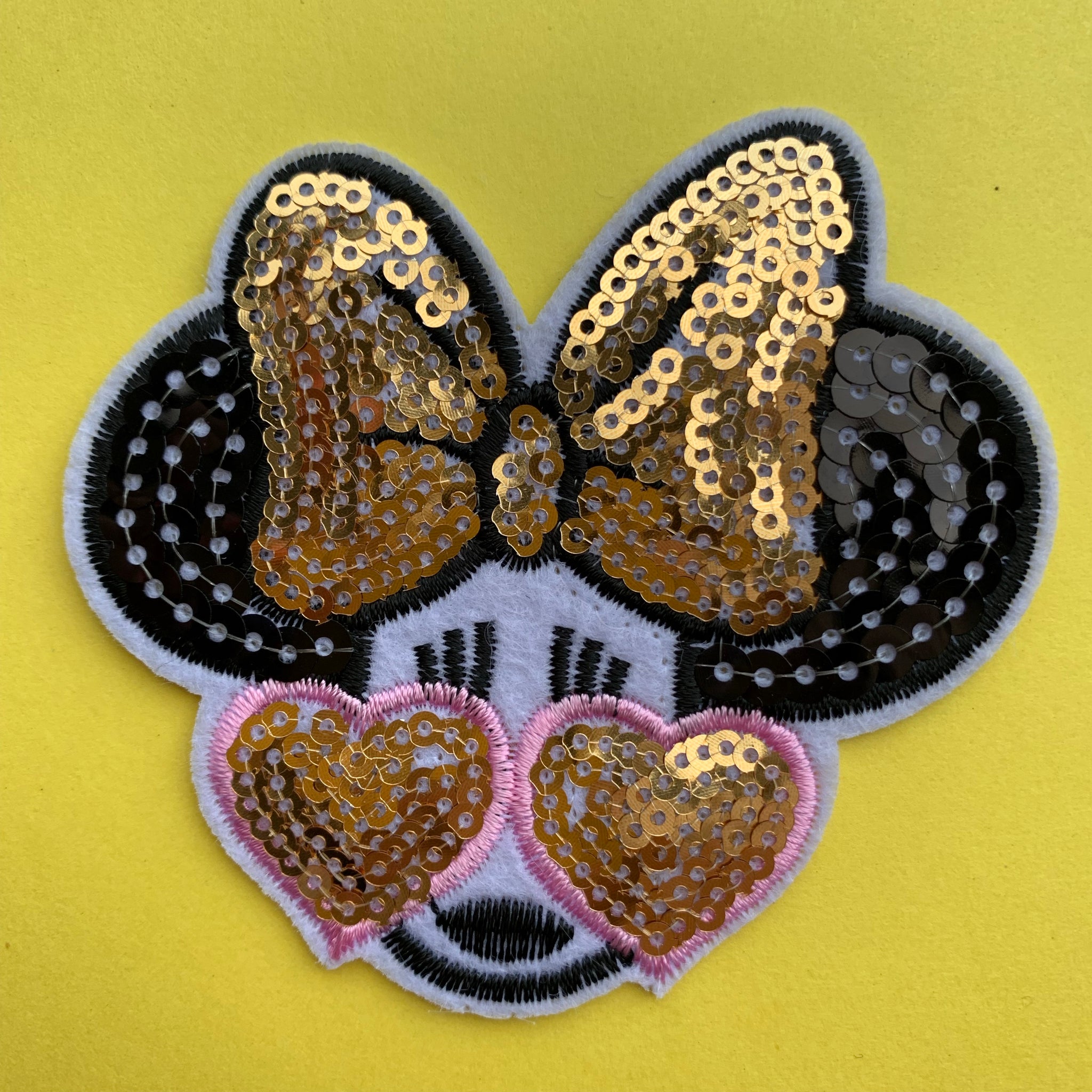 Minnie Sequin Patch