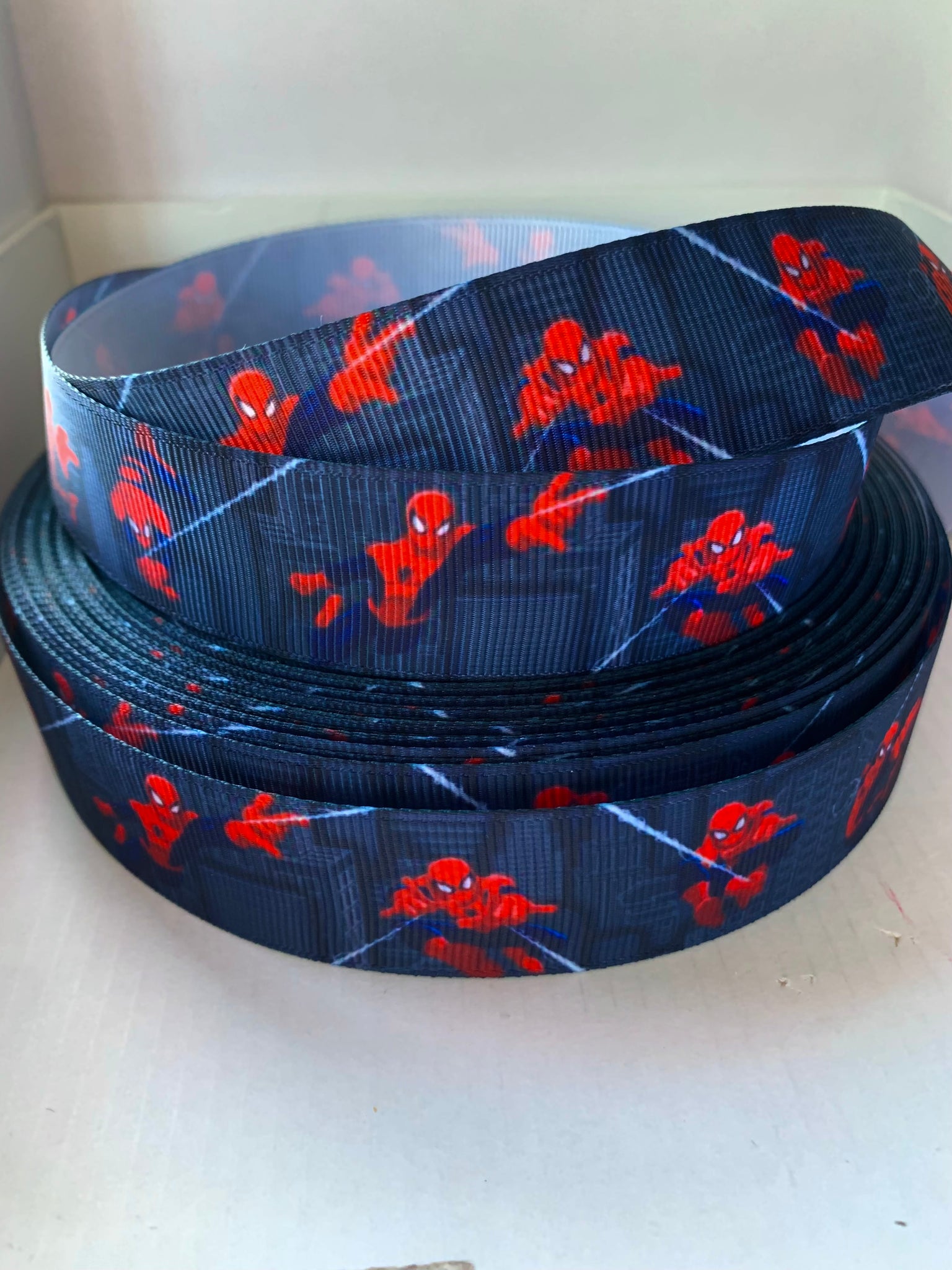 Spiderman Grosgrain Ribbon