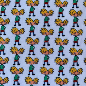 Hey Arnold Polycotton Fabric