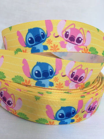 Stitch and Angel Grosgrain Ribbon