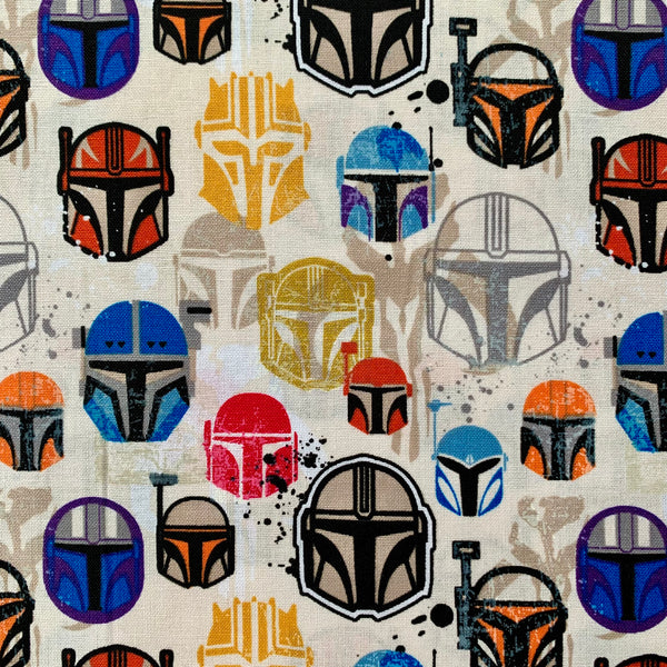 Mandalorian Helmets Fabric